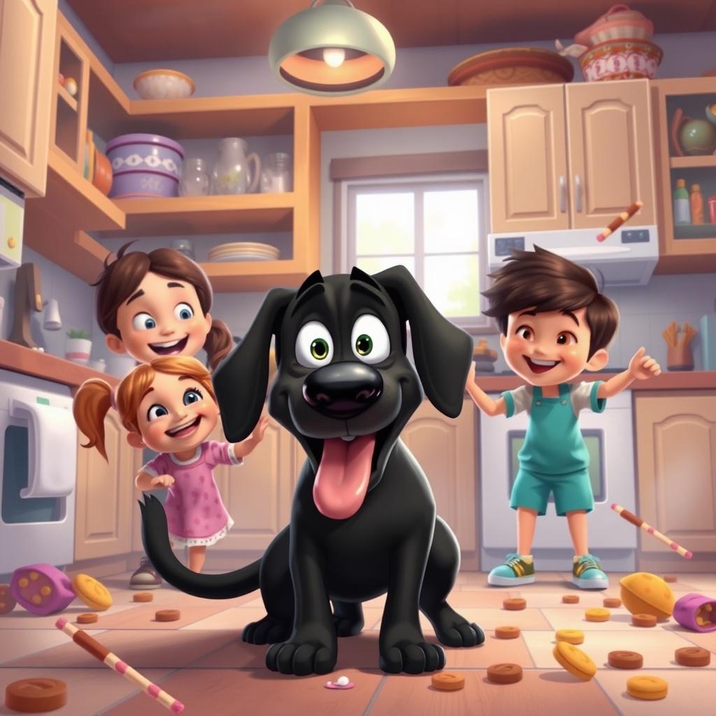 The Adventures of Bear, the Naughty Black Lab