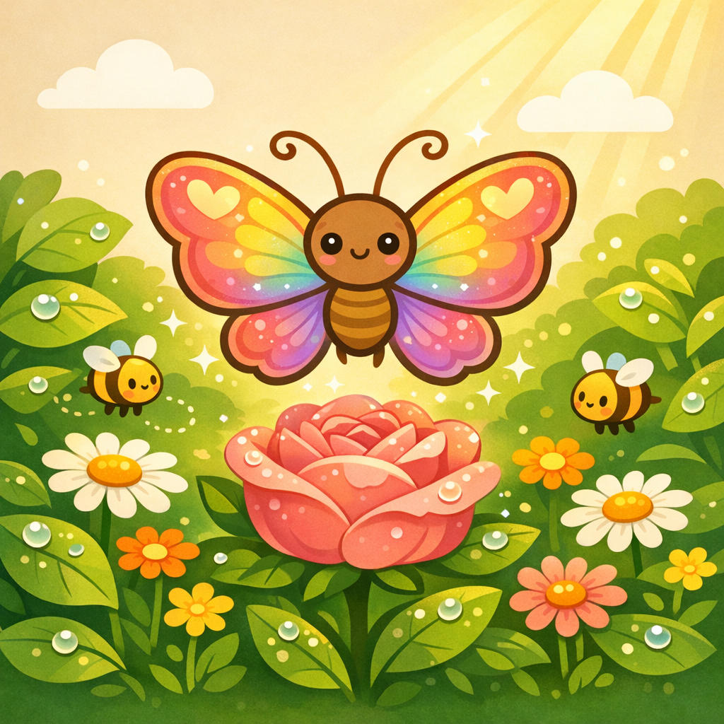Flutter and the Garden Helpers