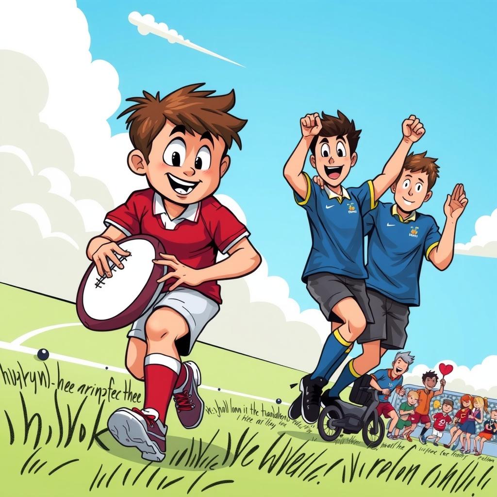 The Adventures of Max: The Rugby Enthusiast
