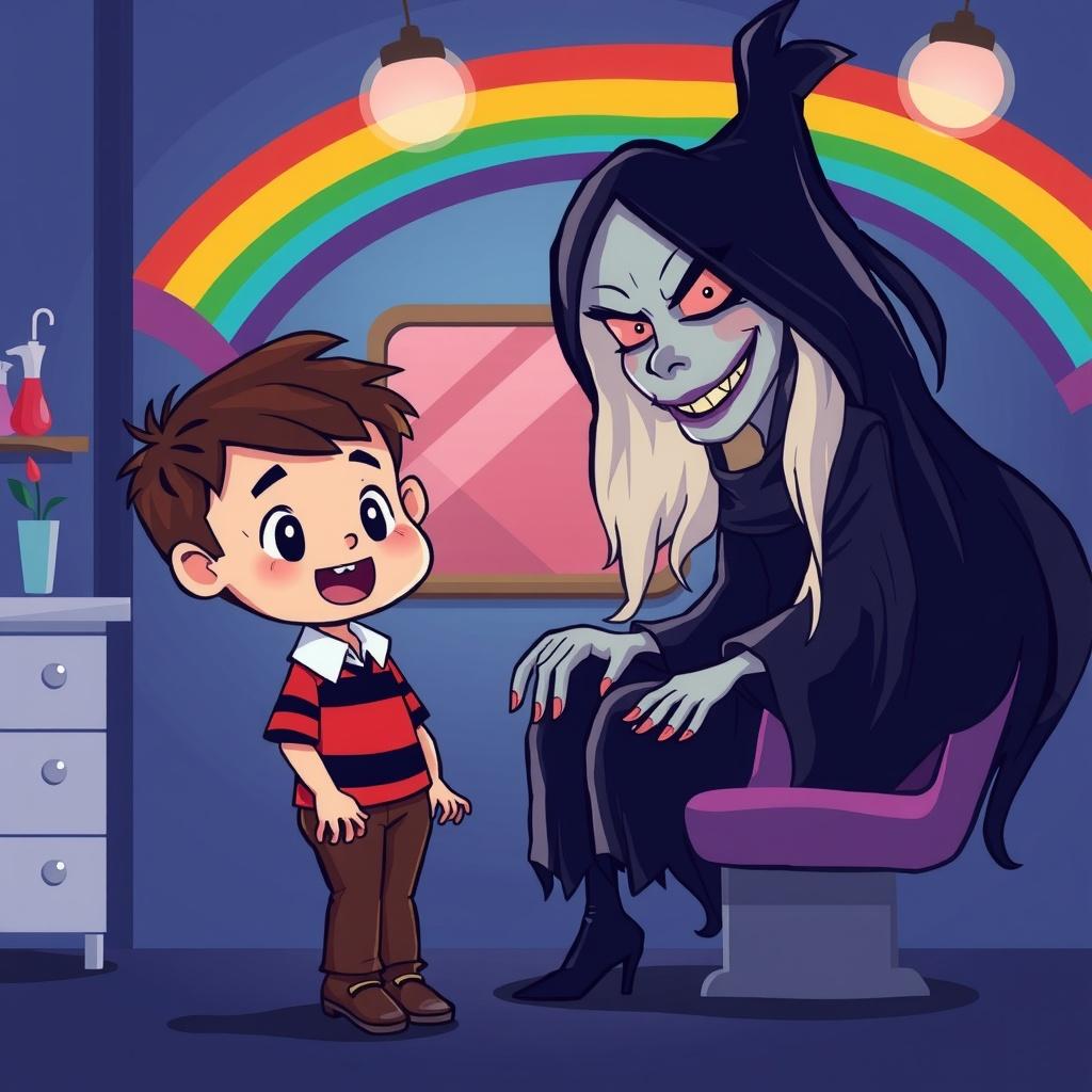 The Rainbow Salon of Shadows