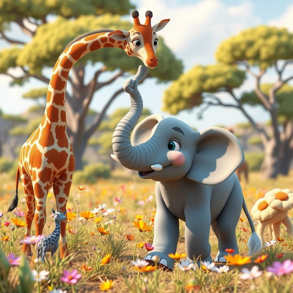 The Elephant and the Giraffe
