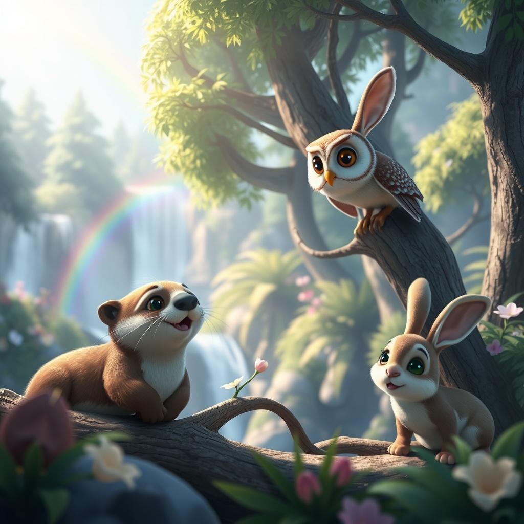 The Adventure to Rainbow Falls