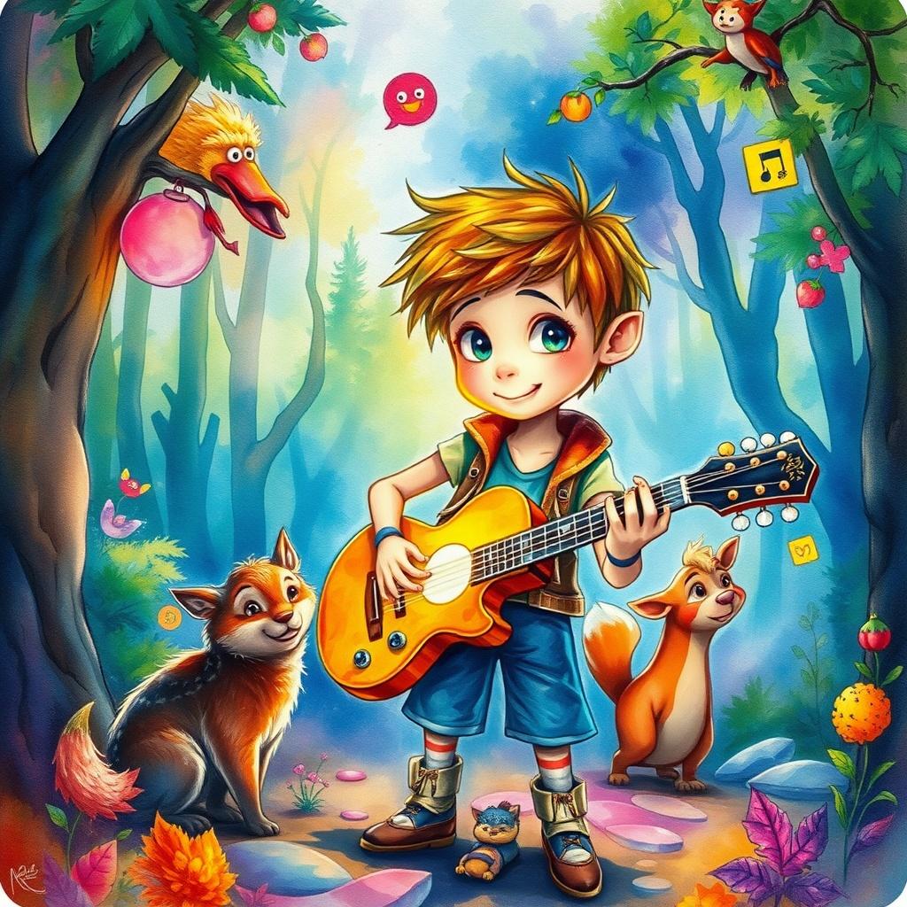 Max and the Magical Guitar