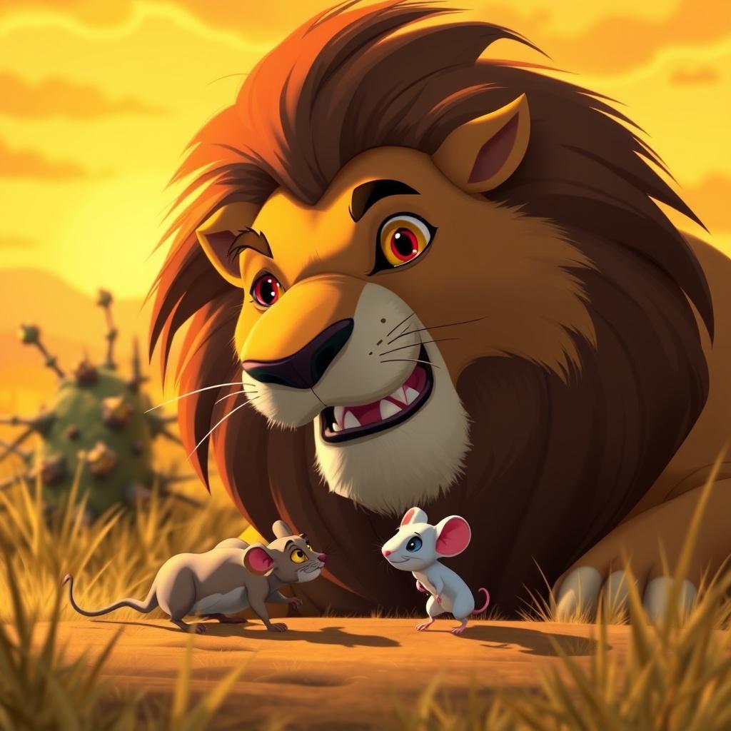 The Lion and the Mouse
