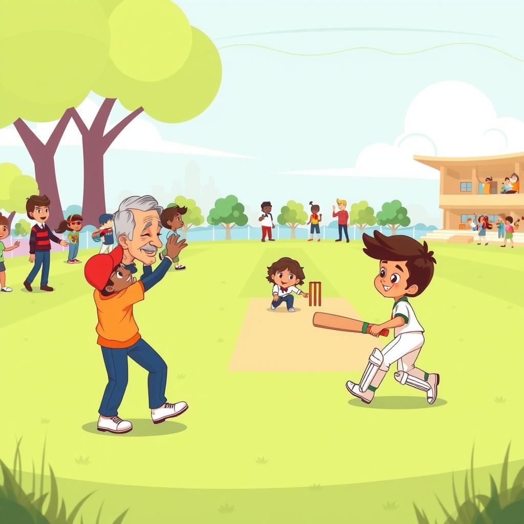 Arjun's First Match