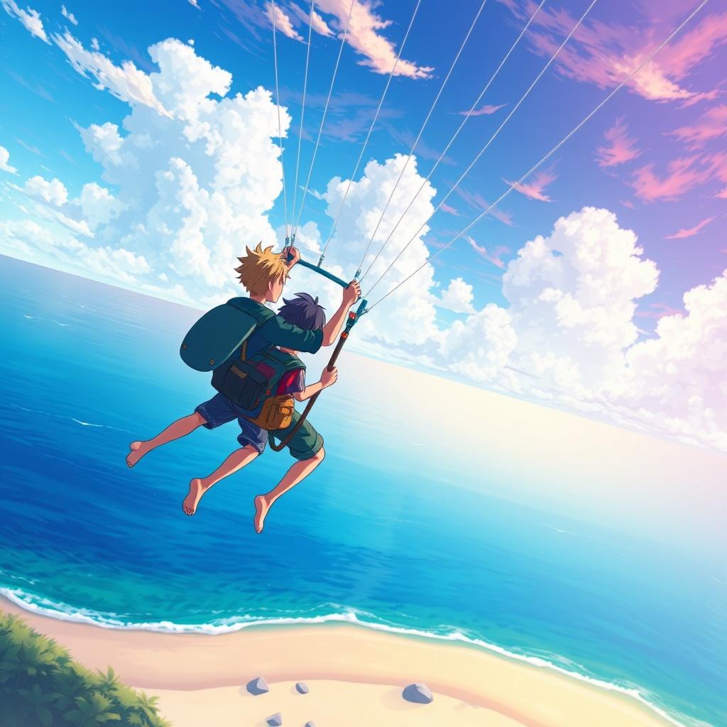Paragliding Collision Adventure