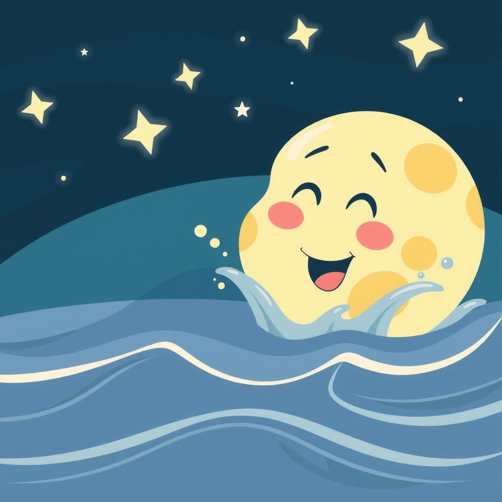 The Moon Who Wanted to Swim