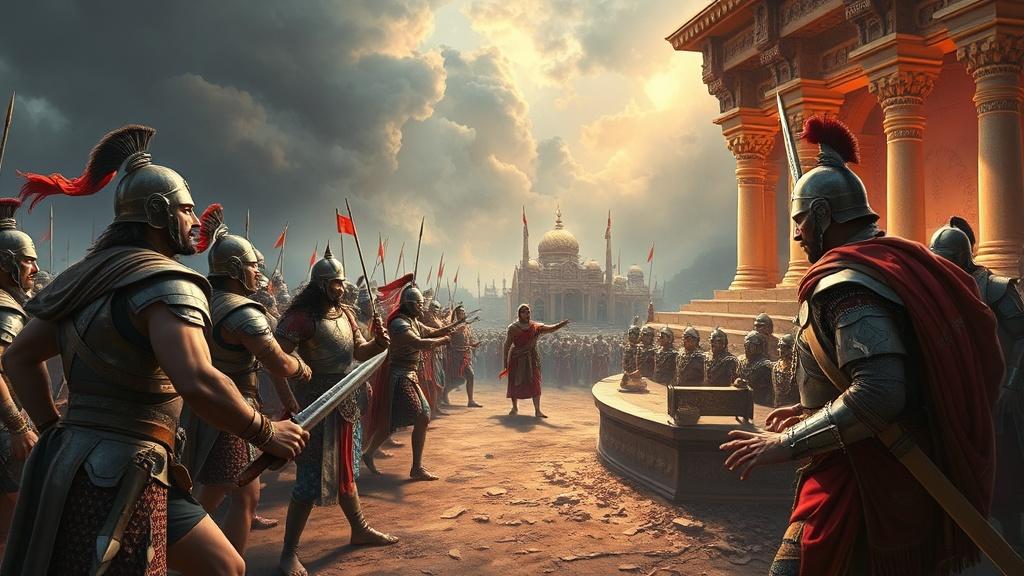 The Battle of Kurukshetra