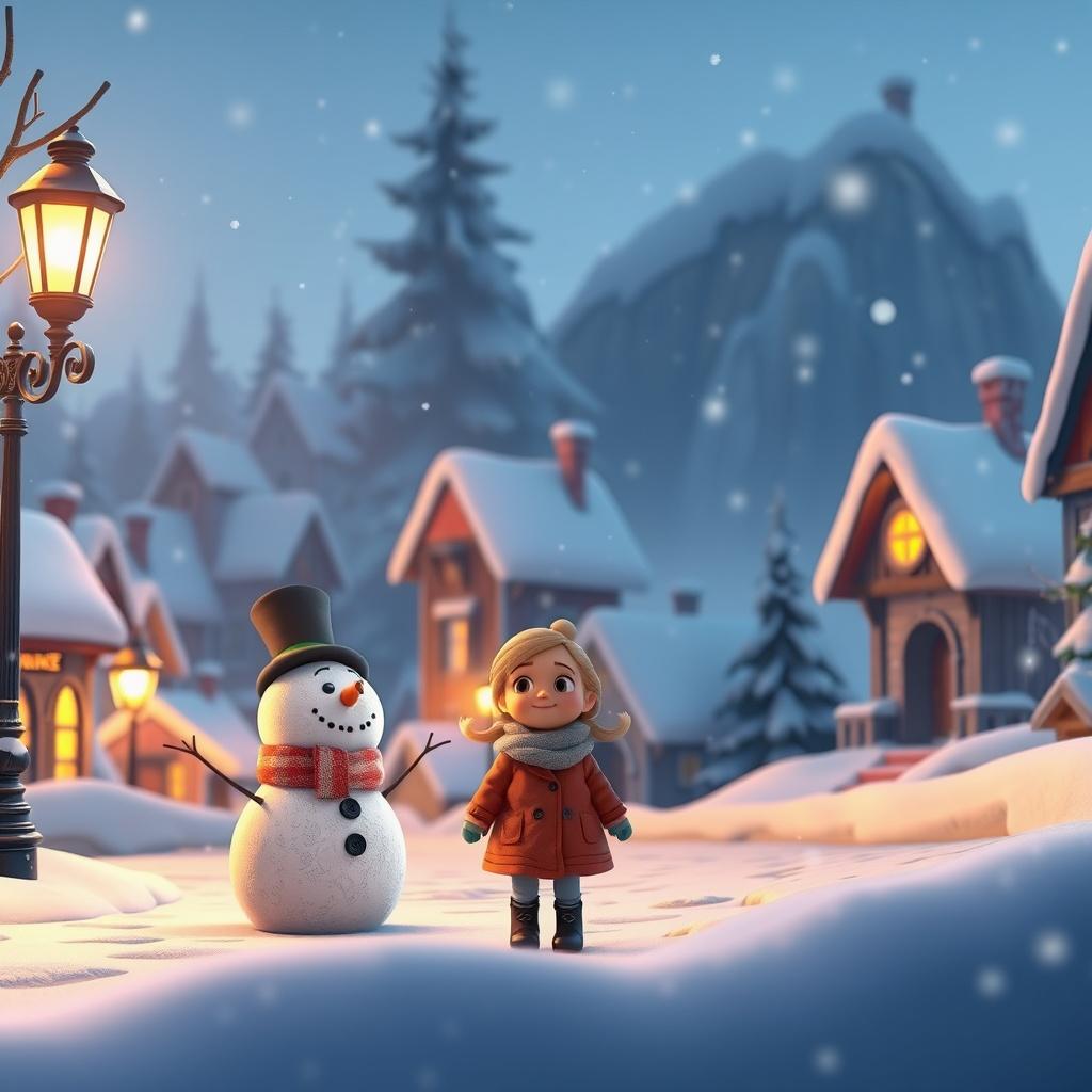 The Lonely Snowman