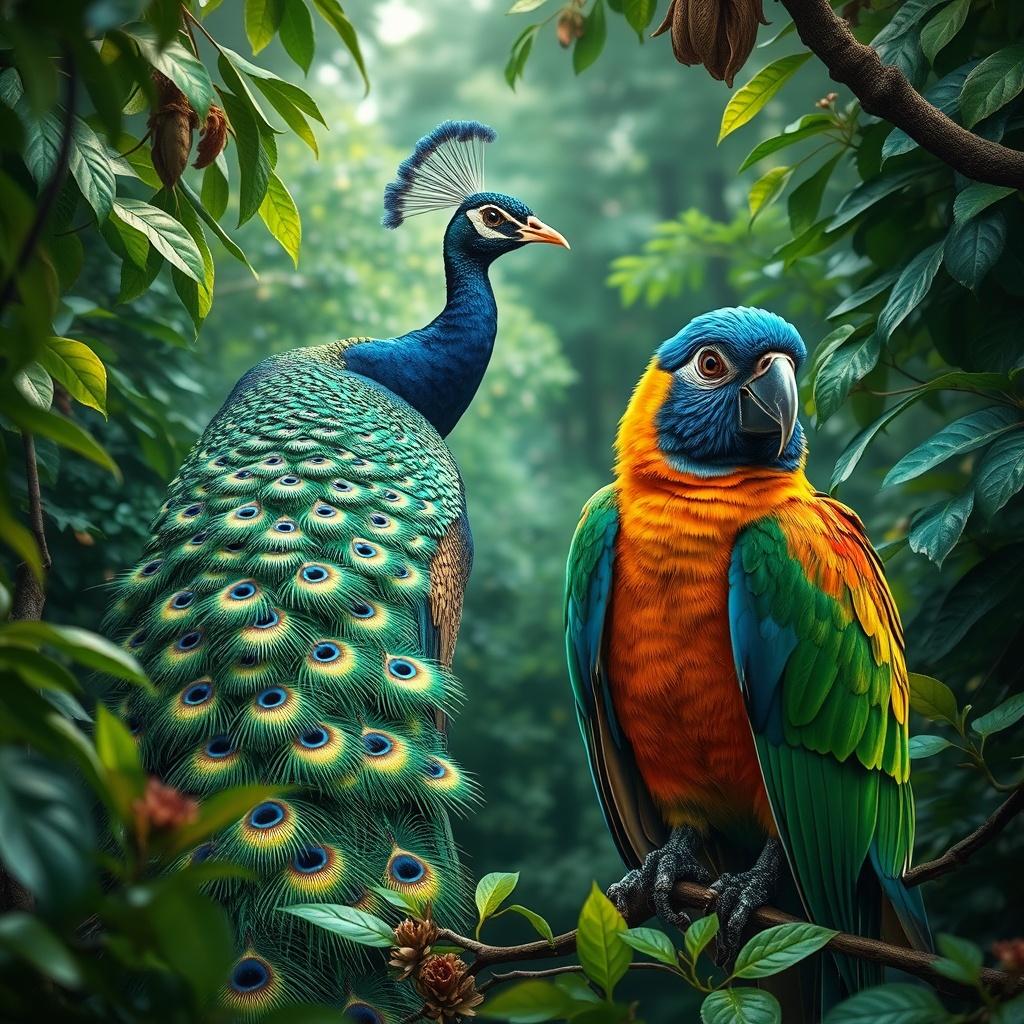 The Secret of the Shimmering Feathers
