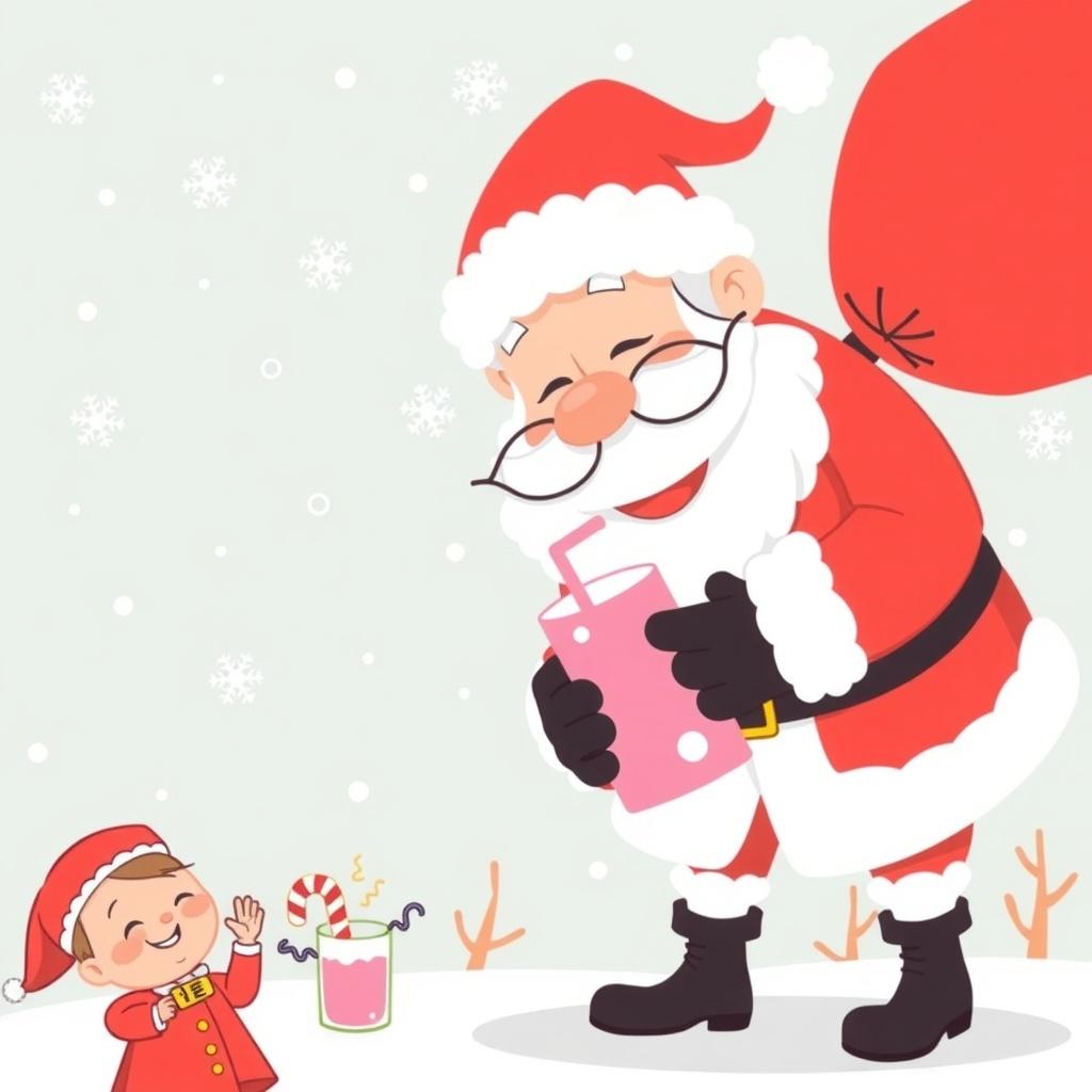 Santa's Missing Pink Milk