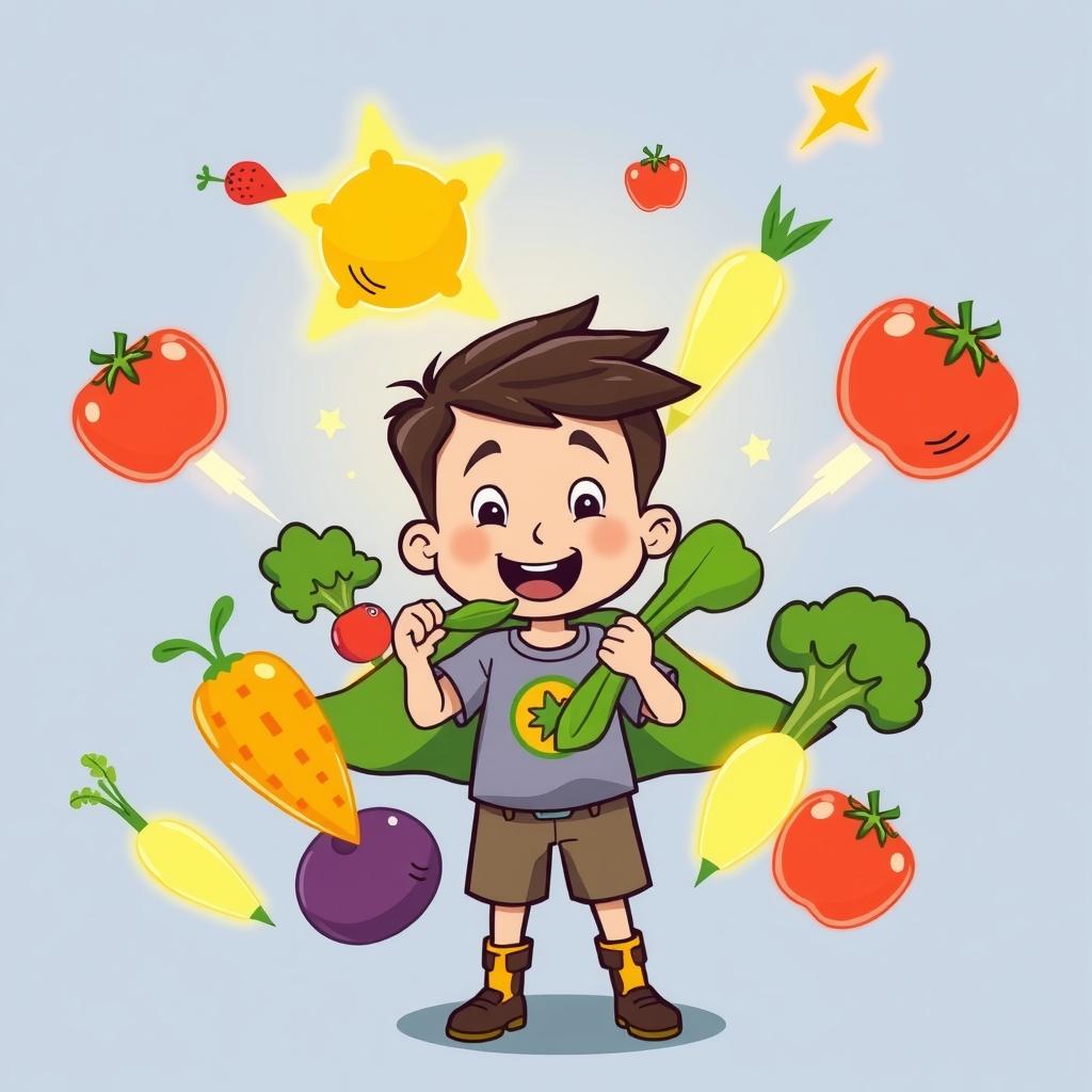 Finn and the Power of Vegetables