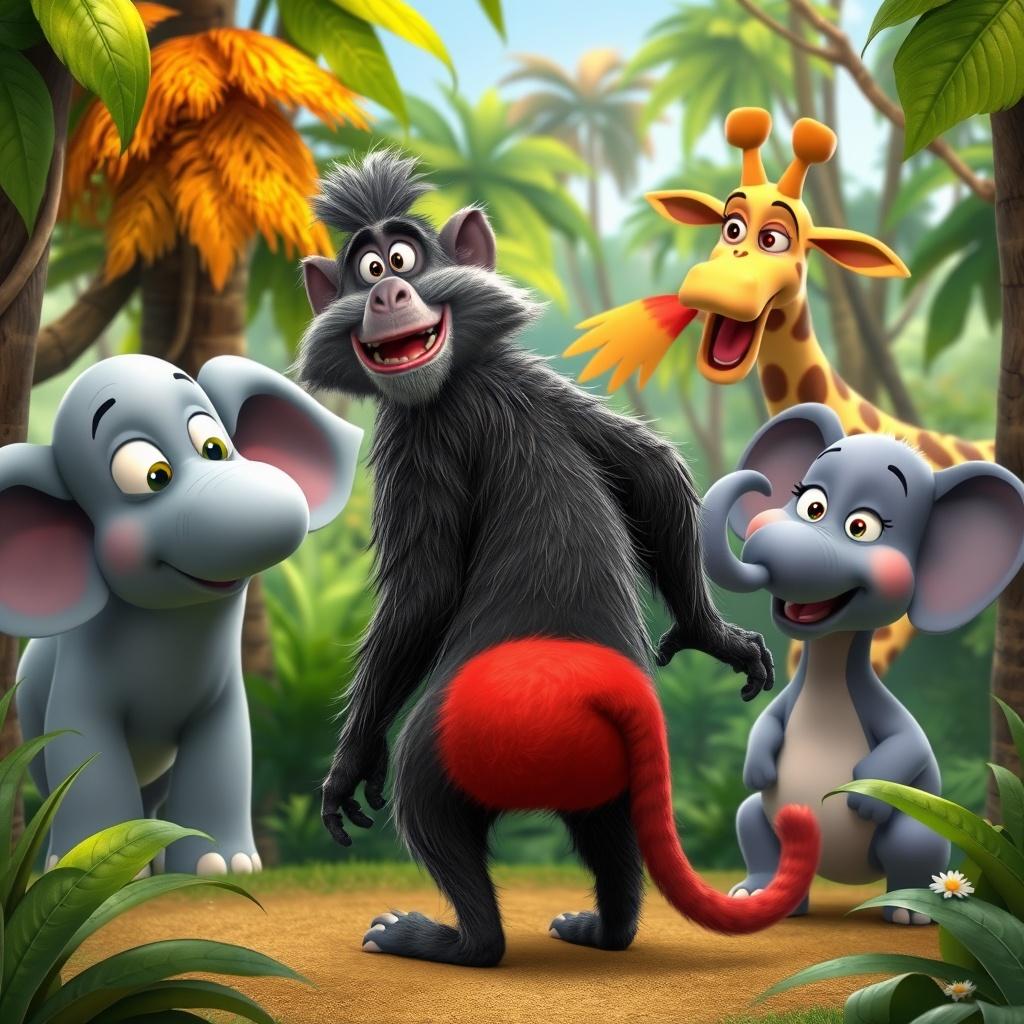 Benny the Baboon and the Big Red Bum Trouble
