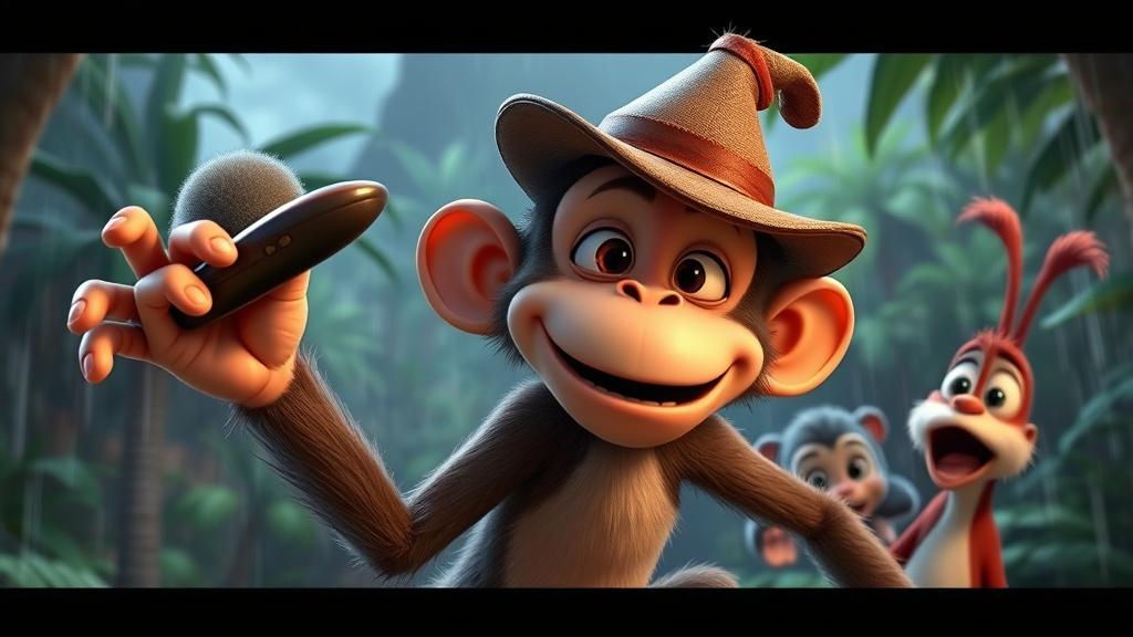 The Tale of the Clever Monkey and the Stolen Hat