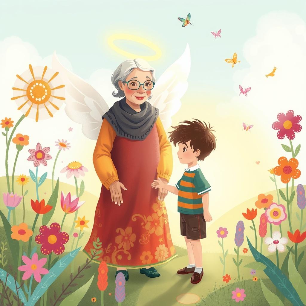 Sebastian's Grandma is an Angel
