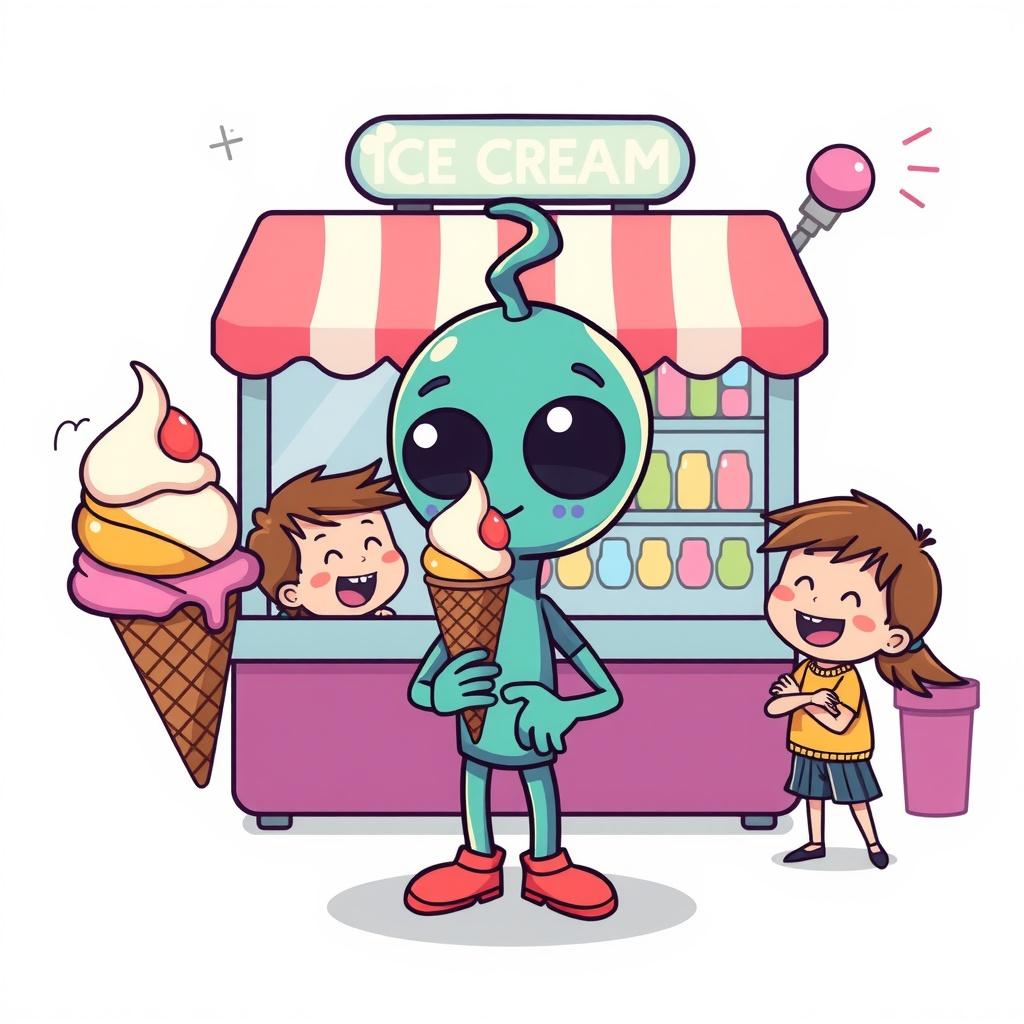 The Cosmic Ice Cream Adventure