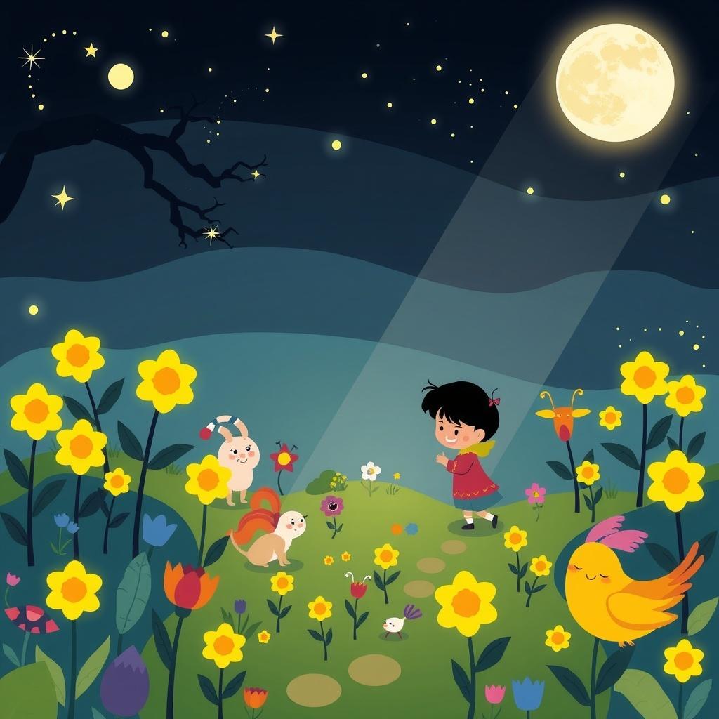 The Moonlit Garden