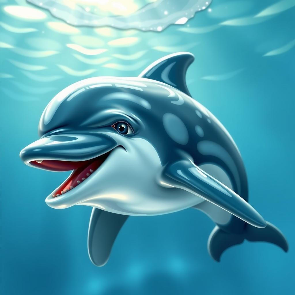 Happy Dolphin Johnny