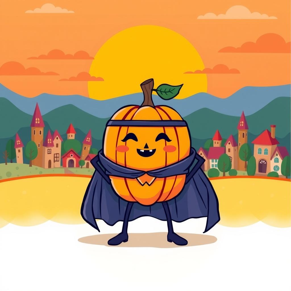 The Superhero Pumpkin
