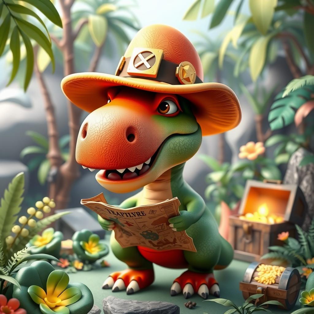 Dinosaur and the Great Treasure Hunt