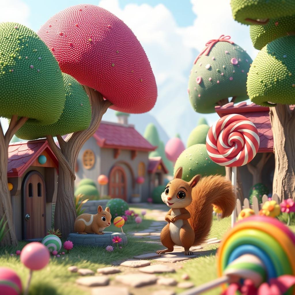 The Quest for the Rainbow Lollipop
