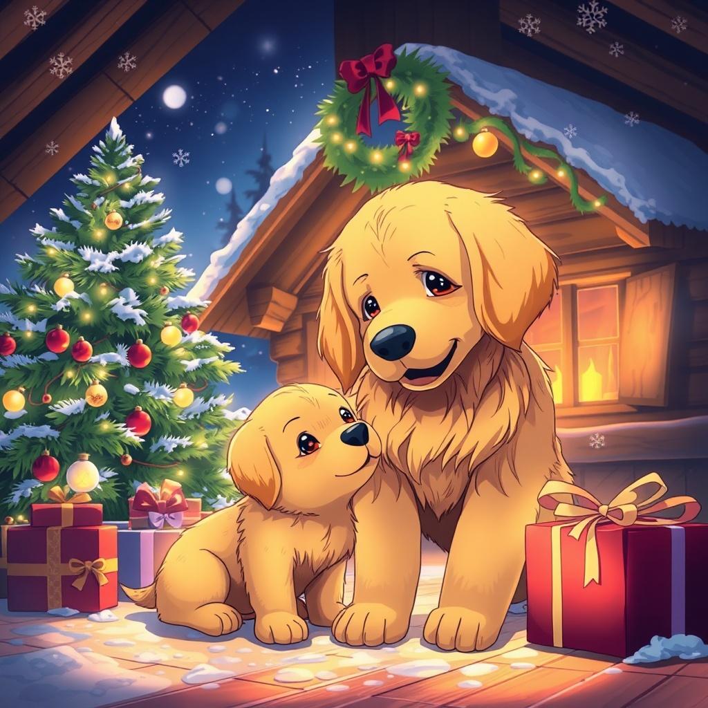 The Magic of Baxter's First Christmas