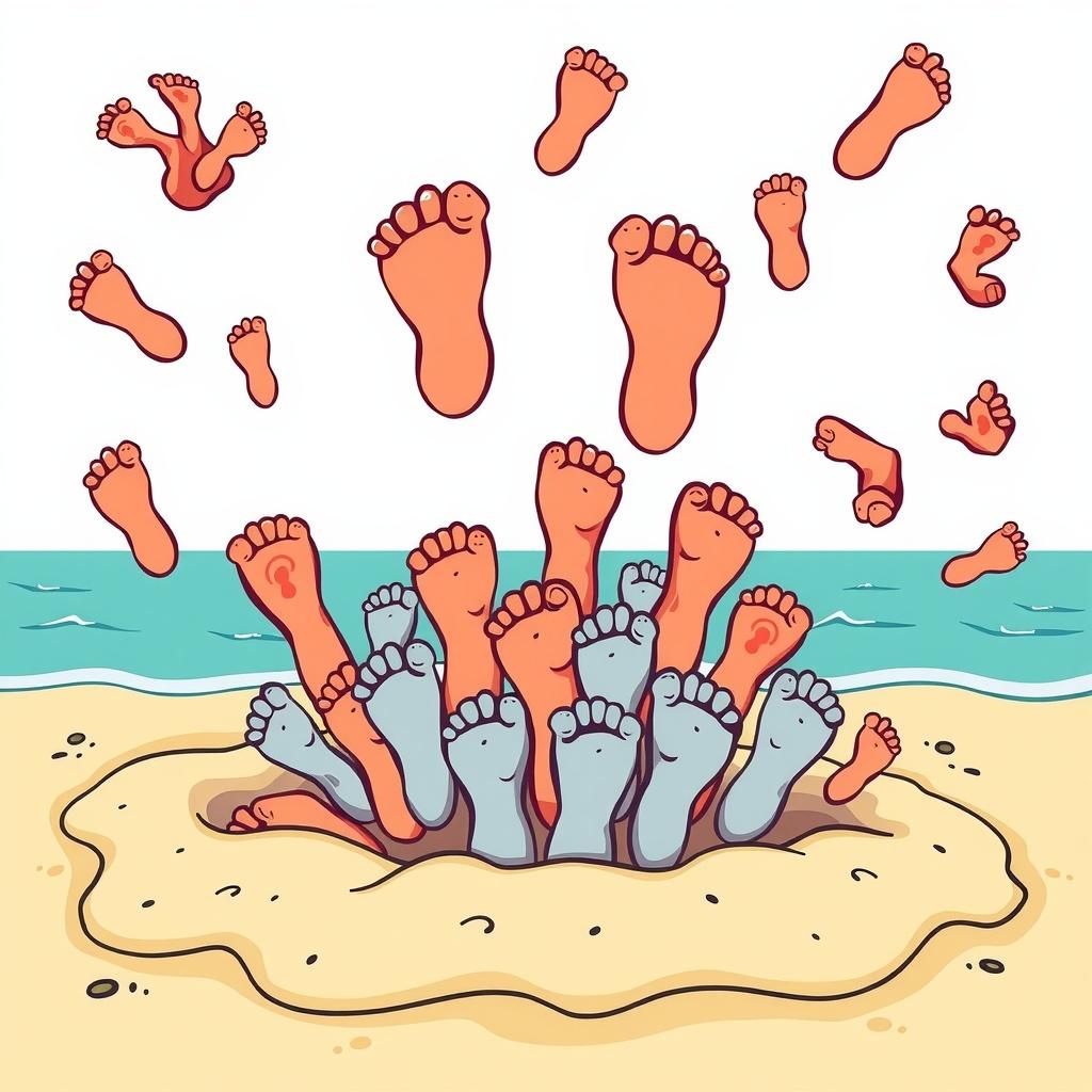 The Legend of Feet Pile