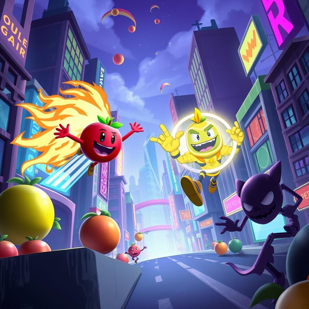 The Adventure of Berry Blast and Captain Citrus
