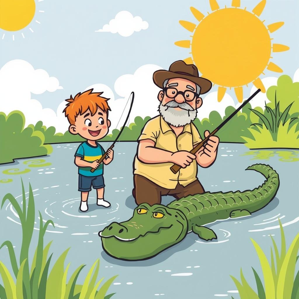 Fishing with Granddad