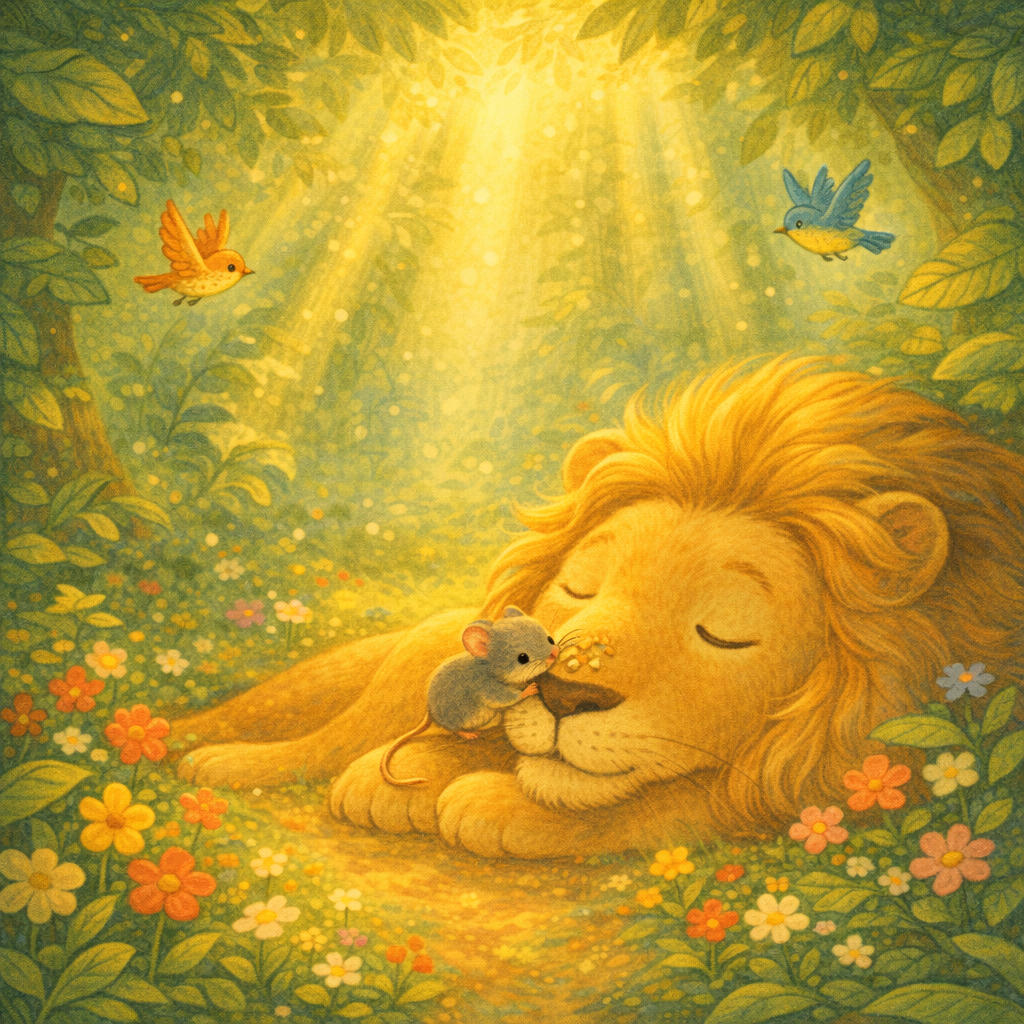 The Lion and the Little Mouse