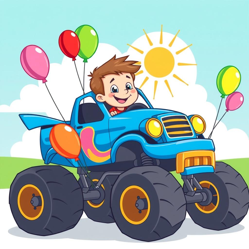The Adventure of Max and His Monster Truck