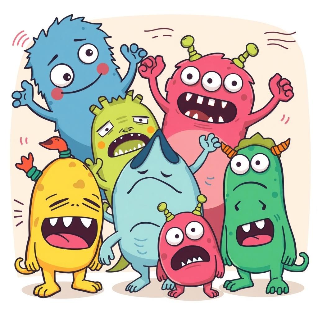 The Silly Monster Guide to Big Feelings