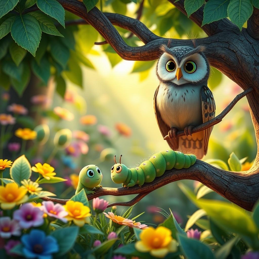 The Adventure of Lilly the Caterpillar