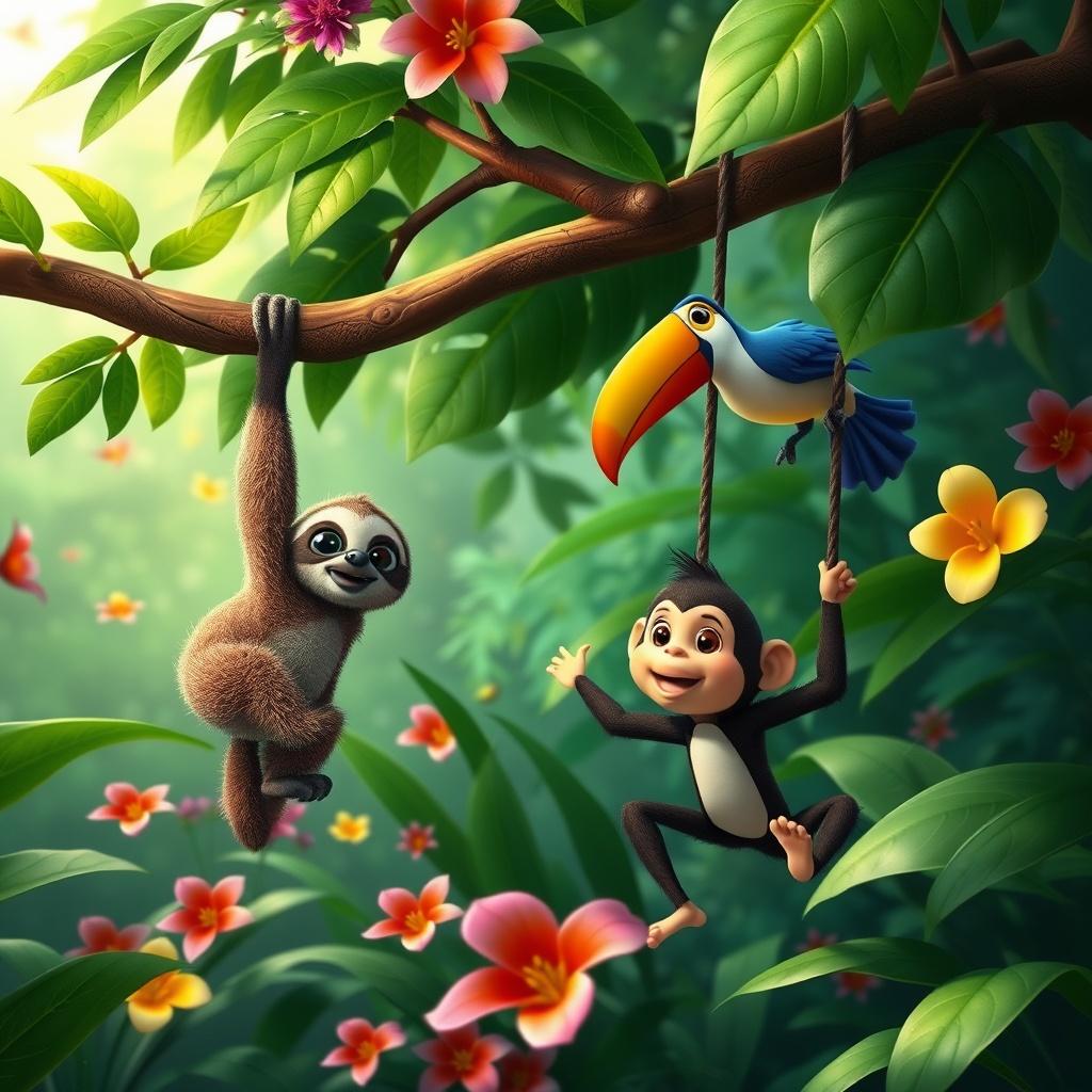 The Journey of Lilli the Sloth