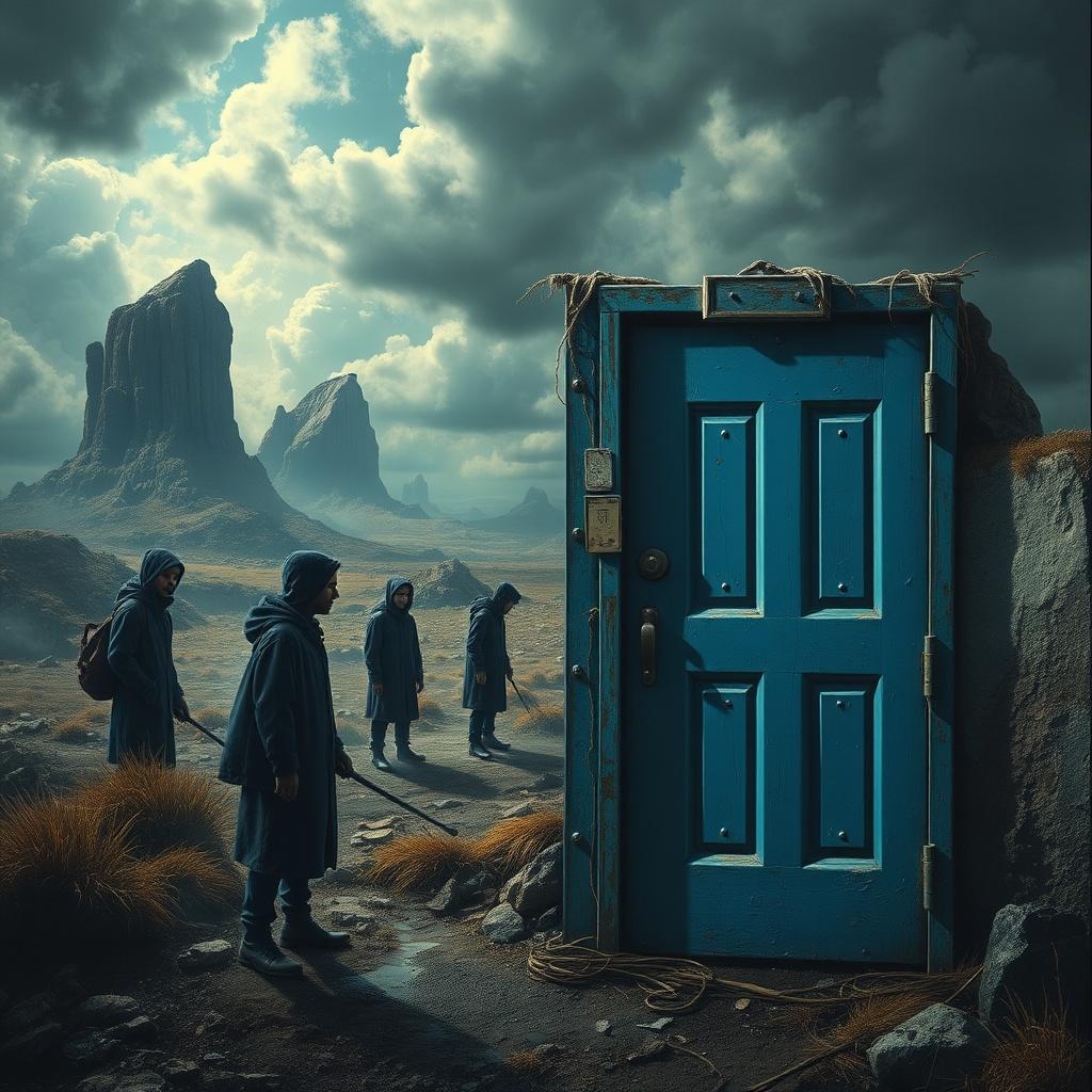 The Blue Door and the Undertale Crowd