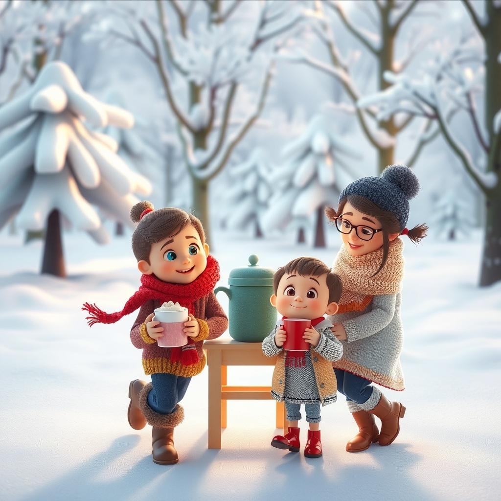 Snowflakes and Laughter
