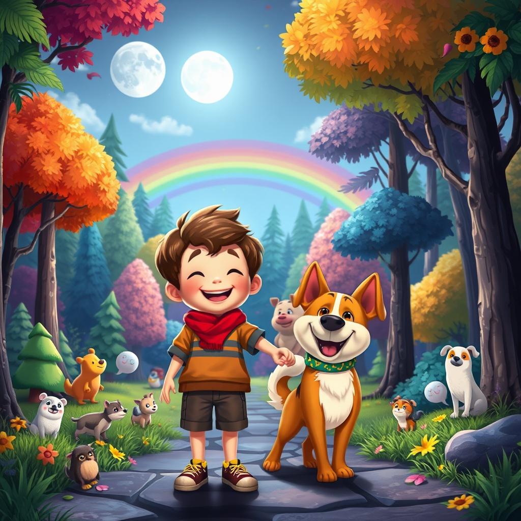 Isaac and the Whispering Woods Adventure