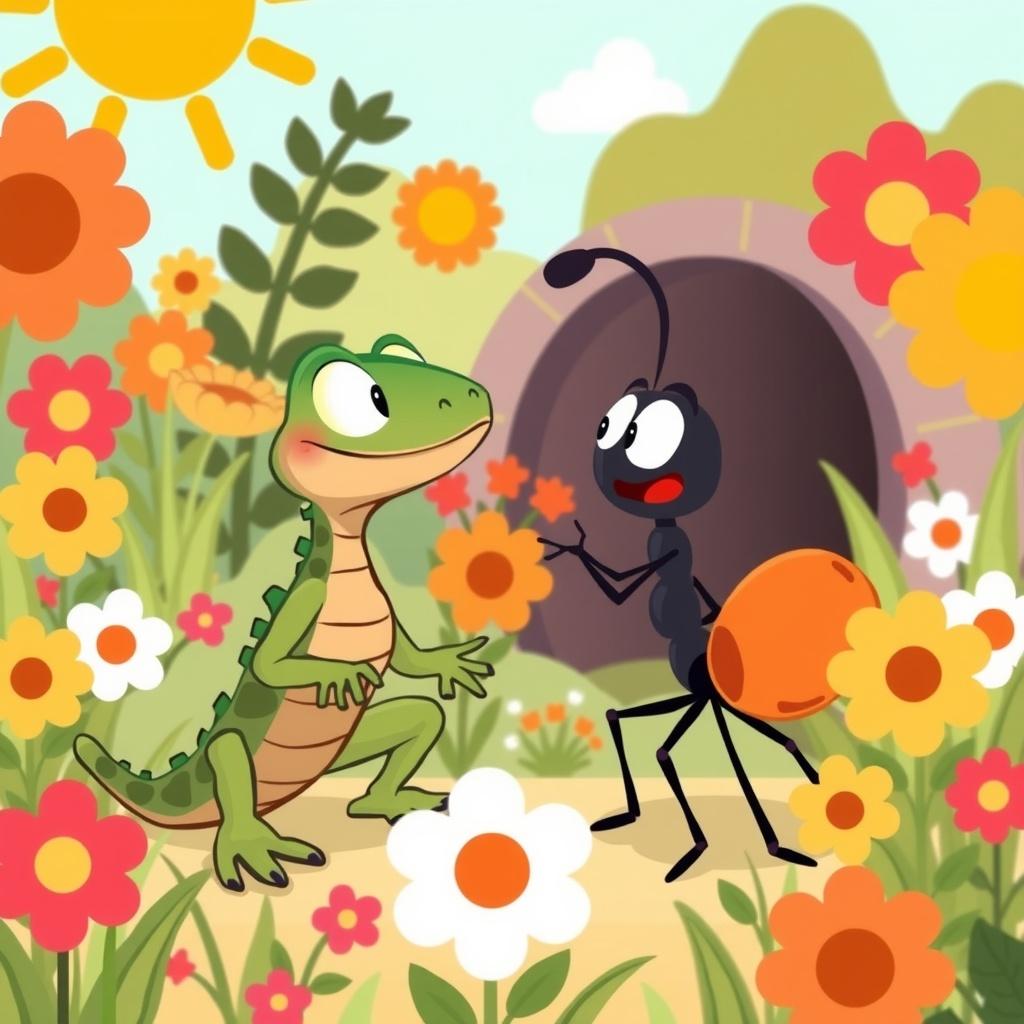The Lizard and the Ant