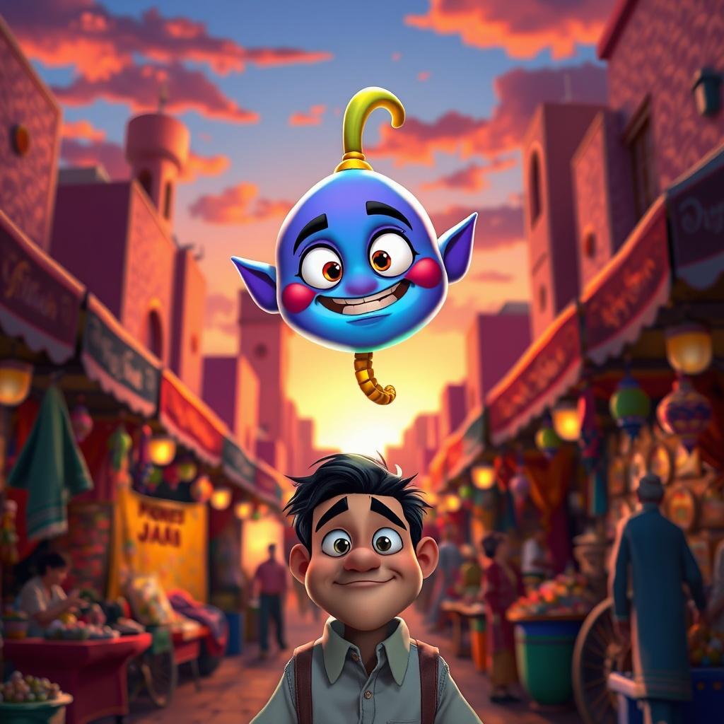 The Genie and the Frown cover image