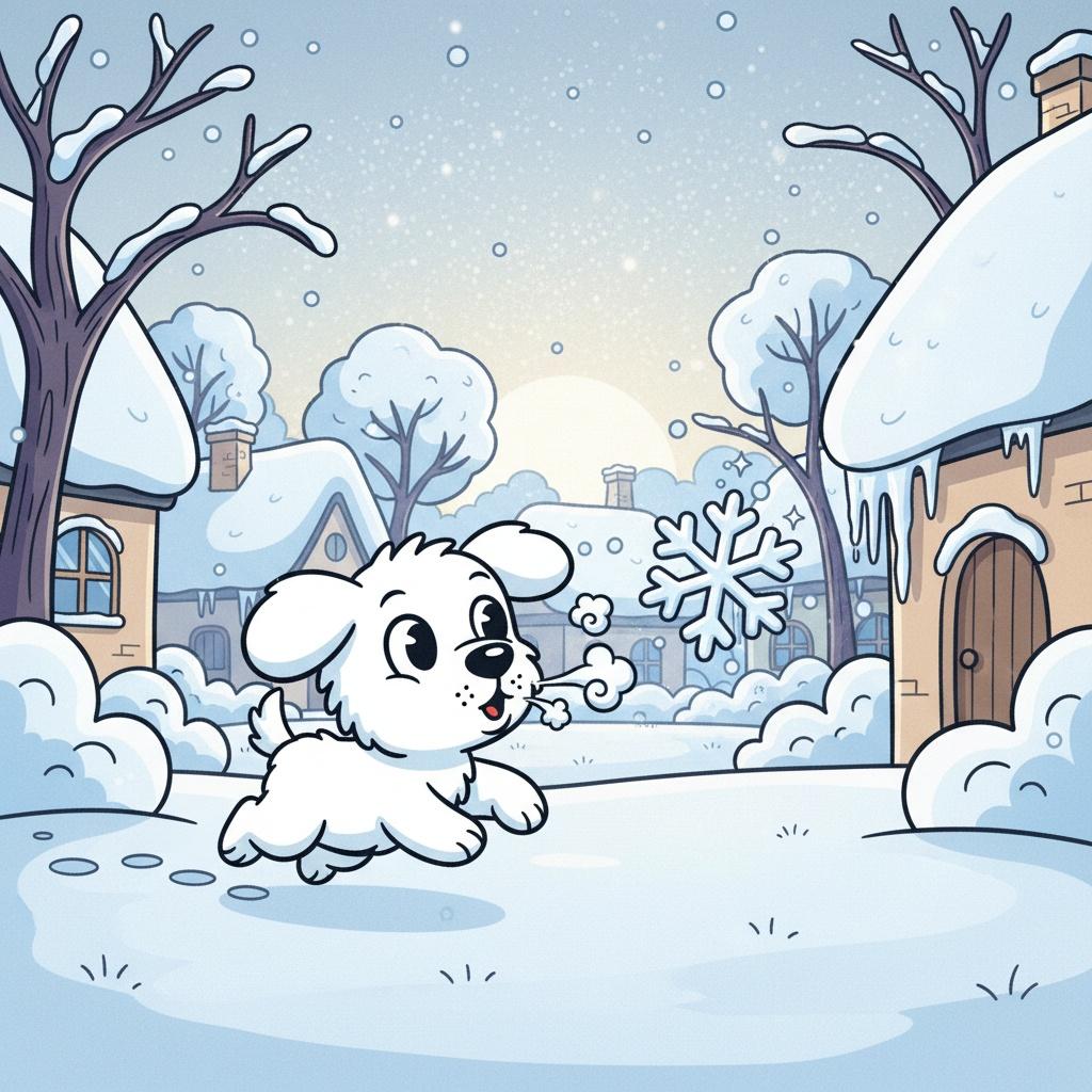 Snowy and the Spotty