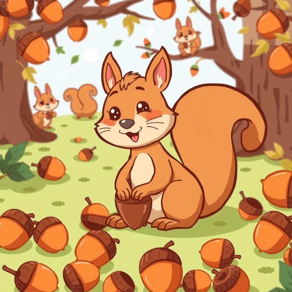 The Squirrel Who Learned to Share