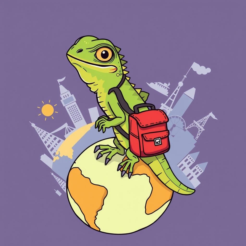 The Iguana’s Grand Adventure