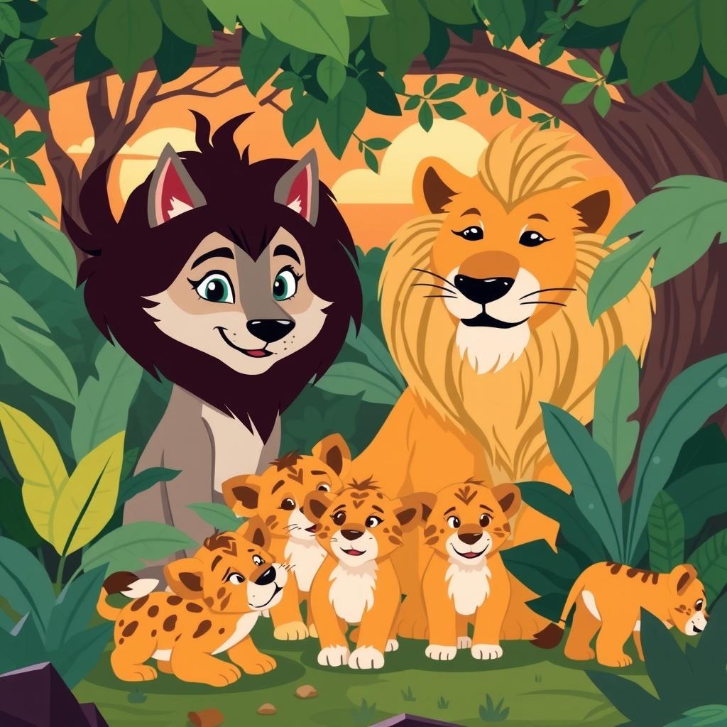 The Wolf and the Lion's Love
