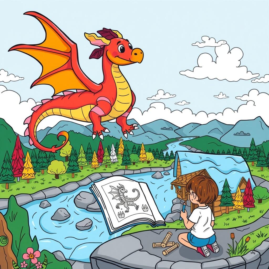 The Enchanted Coloring Book Adventure