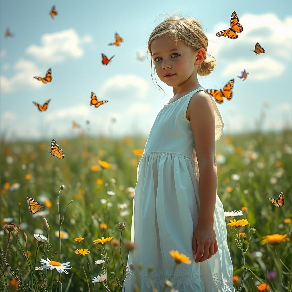 The Girl in the Meadow