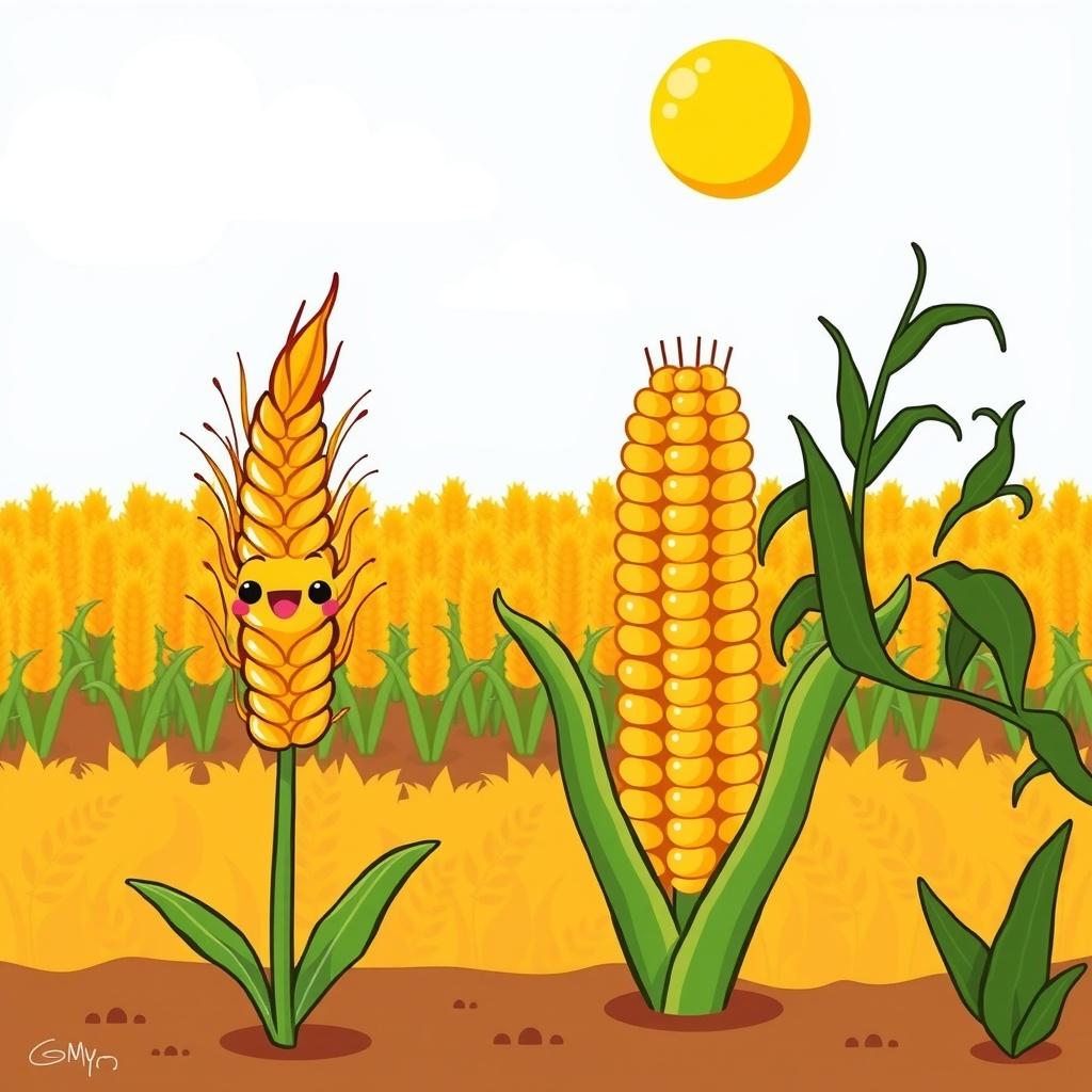 The Tale of the Wheat and the Corn