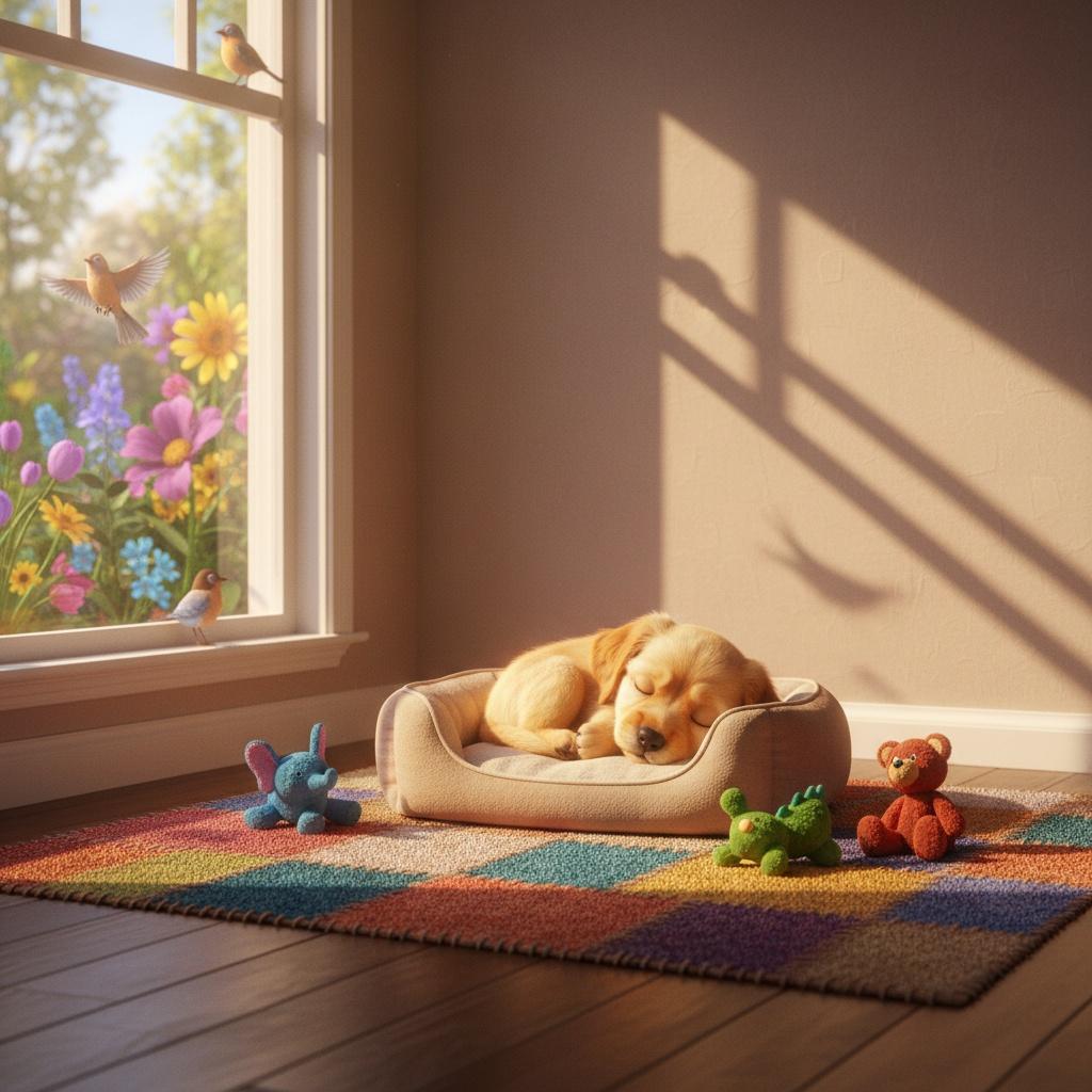 Brave Little Paws: A Puppy’s Journey with Anxiety