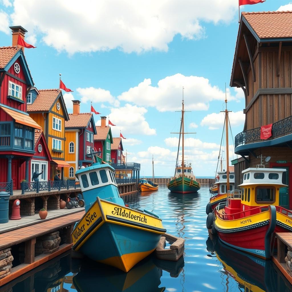 The Whimsical Harbor Adventure