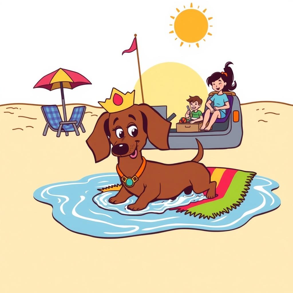 Princess Peachy's Beach Day Adventure