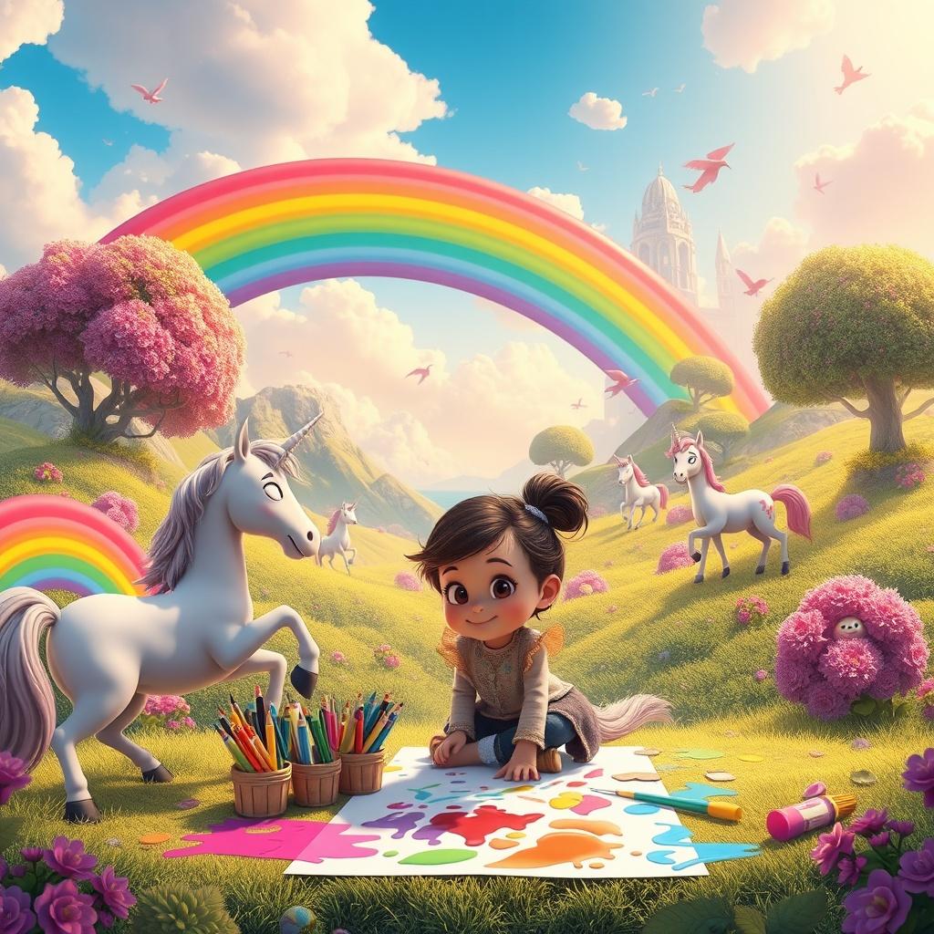 The World of Rainbows and Unicorns